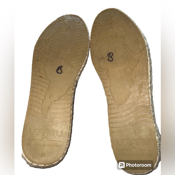 Ubuntu Life Striped Canvas Mule | Size 9W - Picture 8 of 10